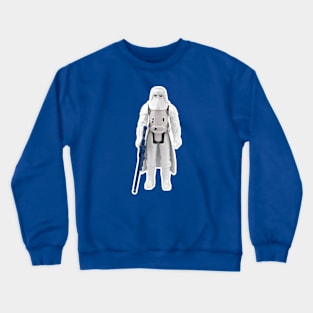 Vintage Snow Soldier, White Border Crewneck Sweatshirt